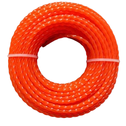 15m 2.4mm 2.7mm 3mm Rópa Trimmer Féir níolón a Bhaint